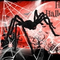 thumbnail image 1 of 30cm/5cm Arañas 5m/40g Telarañas Decoraciones de Halloween Set Realista Espeluznante, 1 of 9
