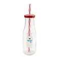 thumbnail image 3 of GLASS BOTTLE - SNOWMAN+POLAR BEAR, 3 of 4