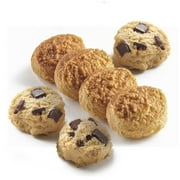 David's Cookies Preformed Frozen Cookie Dough - Chocolate Chunk & Snickerdoodle - 80 Count