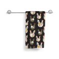 thumbnail image 3 of KLL Flowe Rooster Ultra Absorbent & Soft Hand Towels for Bath, Hand, Face, Gym and Spa-27.5x16in, 3 of 7