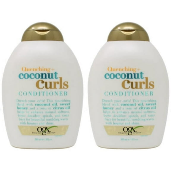 2 Pack OGX Quenching   Coconut Curls Conditioner 13 Ounce