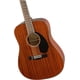 thumbnail image 5 of Fender CD-60S Guitarra acústica Dreadnought con parte superior sólida, paquete de caoba con estuche rígido, afinador, correa, cuerdas, púas y DVD instructivo de Austin Bazaar, 5 of 5