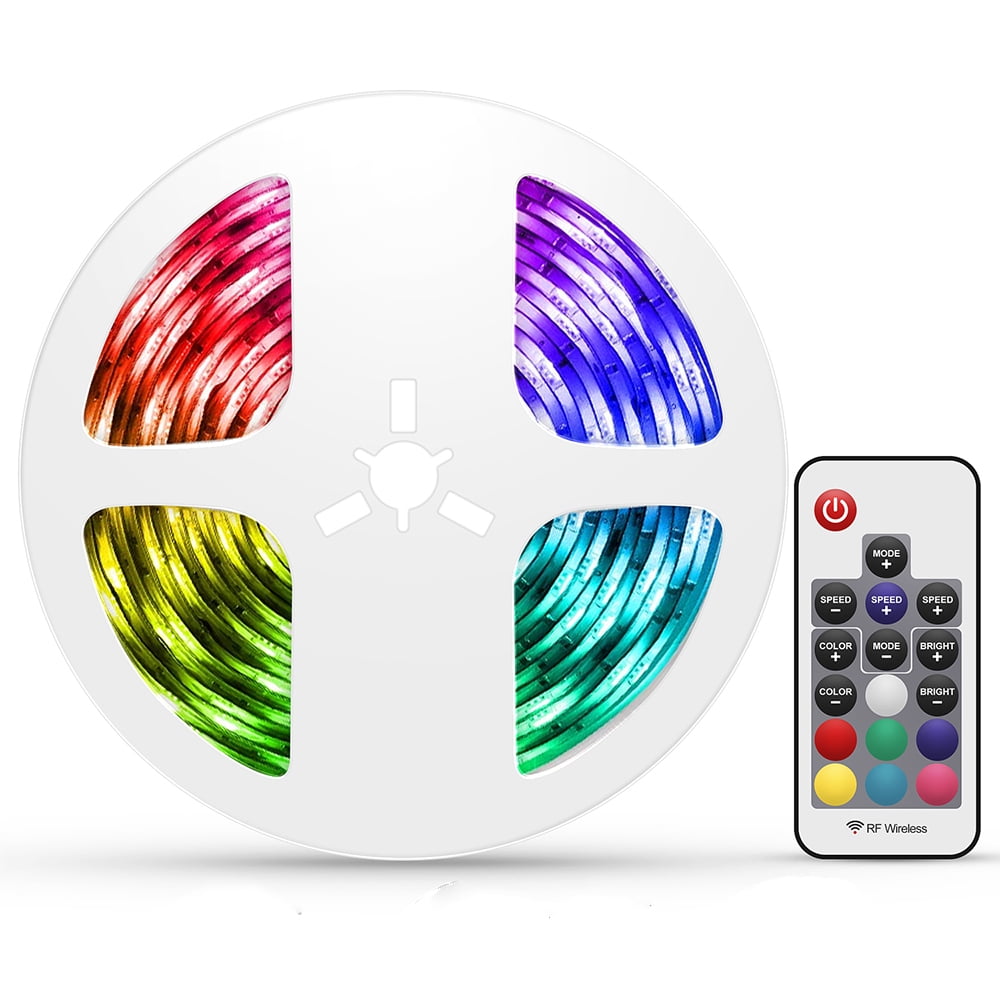 VIVEFOX Led Lights, Remote Control Led Strip Lights, RGB Color Changing