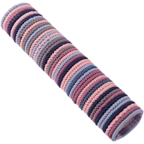 Galepromot 50 Piezas Gomas para el Cabello de Bebé Coloridas Gomas Elásticas para el Cabello Coleteros Suaves Lazos para el Cabello para Niñas Niños Gomas Pequeñas Multicolores Soportes Elásticos para