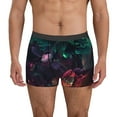 thumbnail image 1 of Fotbe Red And Green Carnation Calzoncillos Tipo Boxer con Bolsa de Soporte Total para Hombre, X-Temp Fresco, Transpirable y de Secado Rápido-XX-Large, 1 of 5