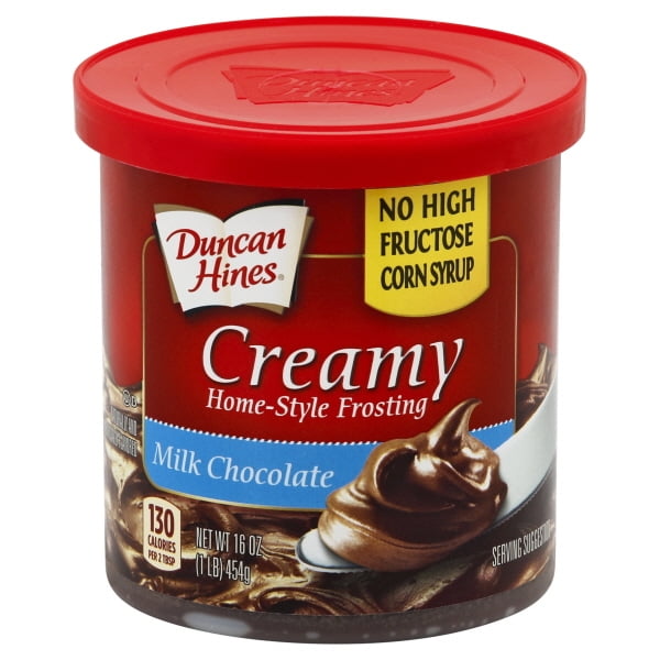 Duncan Hines Creamy HomeStyle Milk Chocolate Frosting 16 oz