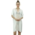 thumbnail image 5 of Bimba Women's Bikini Swimwear Cover-Up Summer Beach Tunic Dress Kaftan, 5 of 9