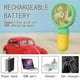thumbnail image 2 of New flower mini handheld fan-portable portable fan -usb storage fan, 2 of 5