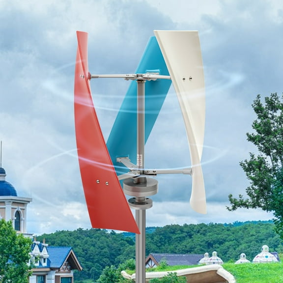 Helix Vertical Wind Turbine Wind Generator 12V 400W Windmill&Controller Maglev