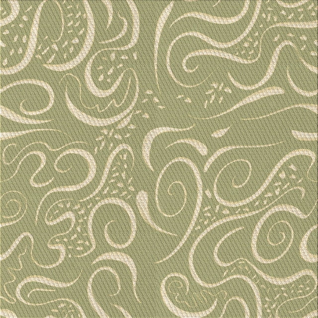 Ahgly Company Tapis d'Intérieur Lavable en Machine Carré Transitionnel Brun, 5 Pieds Carré