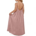 thumbnail image 4 of EnJoCho Linen Dresses for Girls Backless Cami Long Summer Boho Dress Trendy 2026 Toddler Baby Vacation Casual 𝖥lowy Sundres𝗌es, 4 of 6