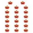 thumbnail image 5 of Kuntesetty 20Pcs Halloween Miniature Pumpkin Figurines Mini Resin Pumpkins Halloween Decoration for Garden Party Favors Fireplace Office Style C, 5 of 9