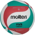 thumbnail image 1 of Balón de Voleibol Molten Blanco Verde Rojo 5, 1 of 5