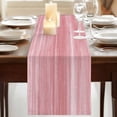 thumbnail image 3 of Table Runners 72 Inches Long Dress Scarves, Pink Farmhouse Kitchen/Dining Table Runner, Coffee Tablerunners, Vintage Modern Abstract Art Ombre 13x72 Inch, 3 of 9