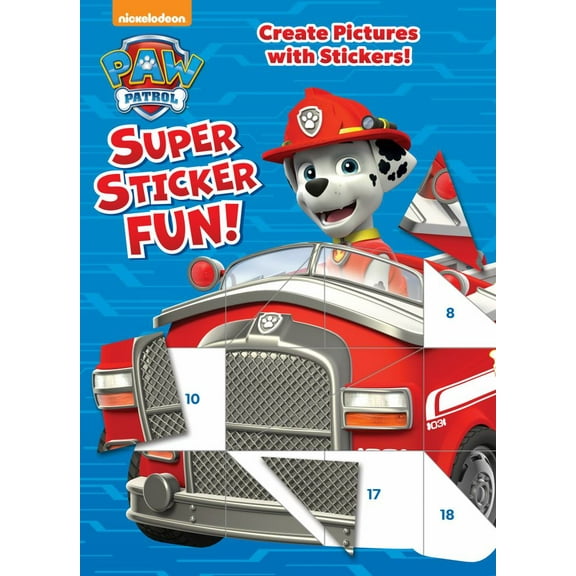 Paw Patrol Super Sticker Fun! (Paw Patrol), (Paperback)