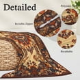 thumbnail image 3 of Bohemian Flower Body Pillow Covers, Boho Tribal Colorful Distressed Printed Soft Throw Pillow Cases with Invisible Zipper, Decorative Pillowcase Pillows Protectors for Sofa Bed Couchair 20"x54", 3 of 9