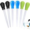 thumbnail image 1 of nipocaio Aquarium Pipette Dropper, 6 Pcs Silica Gel Fish Tank Water Changer Pipette Feeder 30ml, 1 of 4