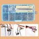 thumbnail image 1 of Kit de Reparación de Anteojos 500 Piezas Tornillos, Destornillador, Almohadillas Nasales, Paño para Anteojos, Pinzas de Reparación de Anteojos Colco Reparación de anteojos, 1 of 8