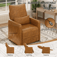 thumbnail image 5 of YODOLLA Power Recliner Chair for Adults, Modern Electric Reclining Sofa Chair with Lumbar Support for Living Room, Brown, 5 of 13