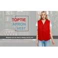 thumbnail image 7 of TopTie Two Pockets Volunteer Vest Supermarket Cobbler Apron Vest-Blue-XL, 7 of 7