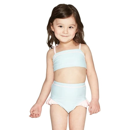 

Mila & Emma Pink/Blue 2 Piece Swimsuit Infant Baby Girl s