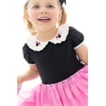 thumbnail image 6 of Minnie Mouse Toddler Girls Cosplay Tutu Dress with Puff Sleeves, Sizes 12M-5T, 6 of 8