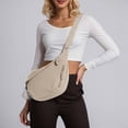 thumbnail image 5 of XQWJWLA Crossbody Bag for Women Stylish Casual Corduroy Crossbody With Zipper Closure And Adjustable Strap For Everyday Use And Travel, 5 of 5
