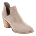 thumbnail image 2 of Blondo Neda Waterproof Suede Cut Out Block Heel Bootie (Women's), 2 of 6