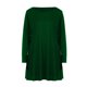 thumbnail image 4 of Vestido Largo de Manga Larga para las Mujeres Color Sólido Cuello Redondo Suelto Medio Ternera Vestido de Noche, Vestido Casual de Manga Larga para las Mujeres Dormir, 4 of 7