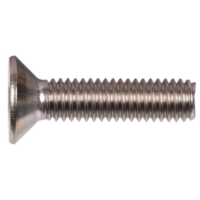 Socket Flat Countersunk Head Cap Screw, 516-18 X 1, Stainless Steel 18-8, Hex Socket (Quantity: 100) Coarse Thread, 516 Inch Hexagonal Allen Bolt, Length: 1 Inch, Full Thread