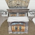 thumbnail image 2 of Designart 'Antique Door with Lion Shaped Knockers in Helsinki, Finland' Vintage Duvet Cover Set, 2 of 4