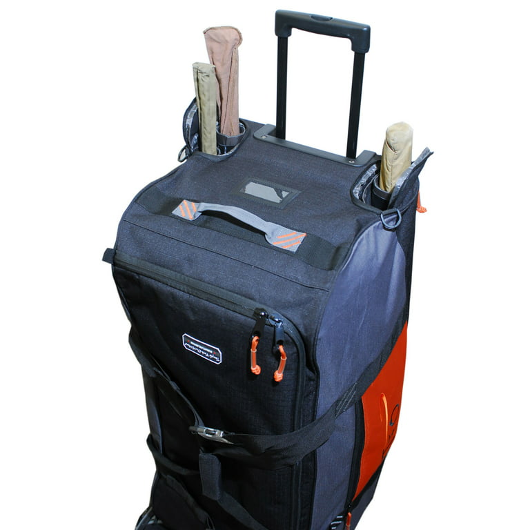 TFO Large Rolling Fly Fishing Cargo Bag/Luggage