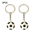 thumbnail image 3 of maskred 2Pcs Keychain Silicone Simulation Cartoon Key Ring Handmade Exquisite Memorial Pendant Ornaments Gifts Universal Black Keychain, 3 of 6