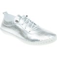 thumbnail image 1 of Lunar Womens St Ives  Leather Plimsolls, 1 of 4