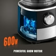 thumbnail image 4 of KFFKFF Food Processor Vegetable Chopper for Mixing Slicing Kneading 14-Cup 600W, 4 of 9