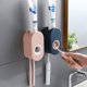 thumbnail image 1 of Exprimidor de pasta de dientes automático grande con ventosa, soporte para cepillos de dientes, exprimidor de pasta de dientes sin perforaciones, soporte automático para cepillos de dientes, 1 of 1