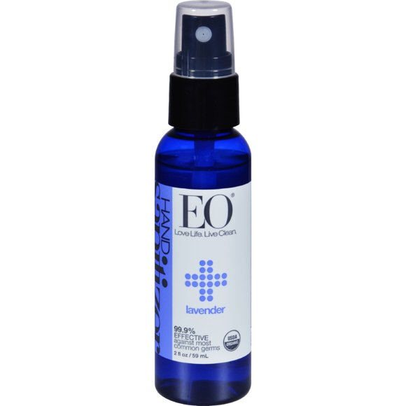 EO Products Hand Sanitizer Spray - Lavender - 2 fl oz - Case of 6