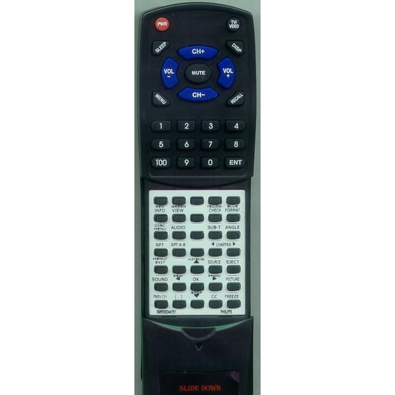 Replacement Remote for MAGNAVOX 996500044751, RT996500044751, 26MD357B37, 26MD357B
