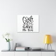 thumbnail image 4 of Scripture Walls God Gave Me You John 3:16 Christian Wall Art Print Ready to Hang Unframed, 4 of 8