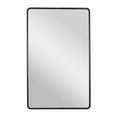 thumbnail image 6 of Emma + Oliver 48" x 30" Rectangular Wall Mirror with Black Frame and Silver Backed Glass for Clarity for Entryways, Bathrooms & More, 6 of 12