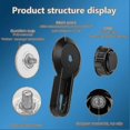 thumbnail image 4 of Toilet Paper Holder Super Storage Suction Cup Wall Mount Removable Rack, 4 of 5