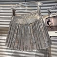 thumbnail image 6 of Tiijoy Big Girls Sparkly Sequin Pleated Skirt Party Mini A Line Skirt, Sizes 8-9, 6 of 6