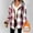Hot Pink, variant on purcolt Womens Flannel Hoodies Drawstring Fleece Sherpa Lined Button Down Plaid Jackets Casual Long Sleeve Coats with Pockets