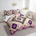 thumbnail image 3 of Castle Fairy Teenagers Hippie Aztec 7-Piece Twin Bedding Sets,Exotic Style Bedding Comforter Set,Western Theme Breathable Sheet Sets,Breathable Home Decor, 3 of 8