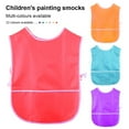 thumbnail image 3 of Kids Painting Aprons Cute Fast-drying Toddler Paint Smock Classroom Community Hand Anti-Odor Dustcoat Washable Drop Cloth Community Hand Painting Ginger, 3 of 8