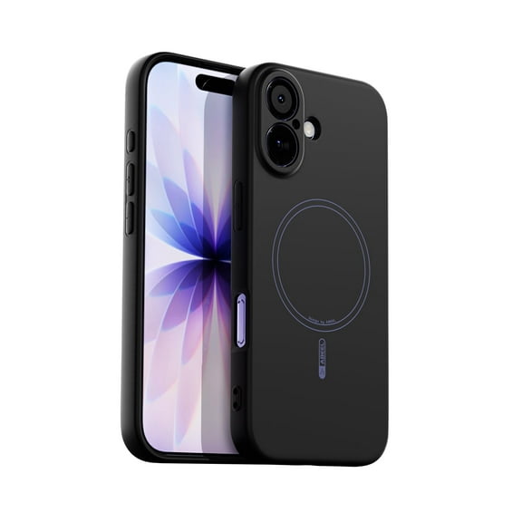 GadgetCom Magnetic Case Compatible with Apple iPhone 17, Soft Liquid Silicone Cover Shell With Camera Protection