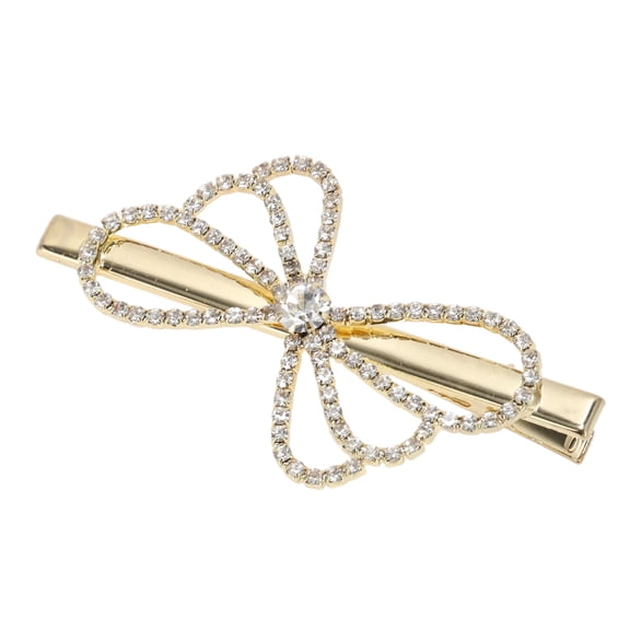 Unique Bargains 1 Pc Hair Clip Butterflies Hair Clips Gold Tone