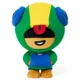 thumbnail image 1 of Peluche de Brawls Spike Leon Shelly Clot Poco, juguetes, almohadas, muñecos, personajes de estrellas del juego para niños, regalos de cumpleaños y Navidad para niños, 1 of 5
