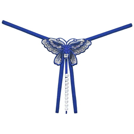 Pzocapte Women Duped Shapewear Bodysuit Shaper Tummy Control Shapewear Shapewear Underwear Butterfly Embroidery Panties Thong Bead Sequin Underpants Sequin Embroidery Panty Panties Lingeries Underwea