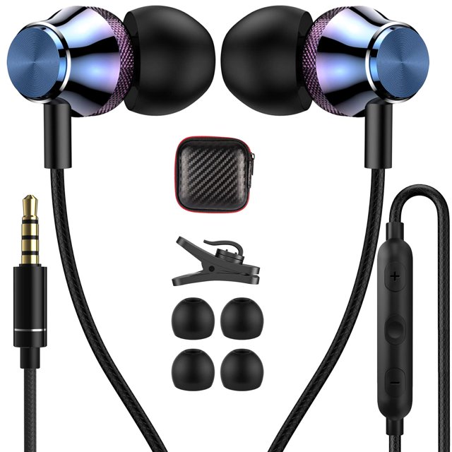 Auriculares con cable APETOO de 3,5 mm con micrófono para dispositivos